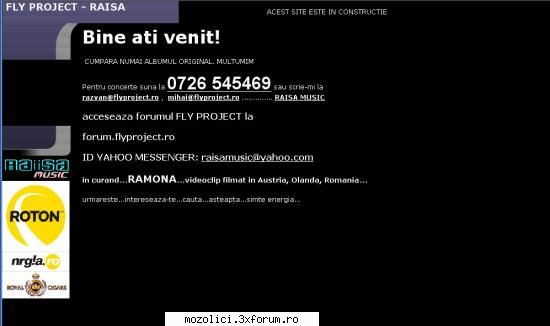Fly Project - MozoLici - Muzica