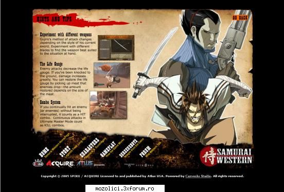 Samurai Western - soRyn4u - DIrector WEb