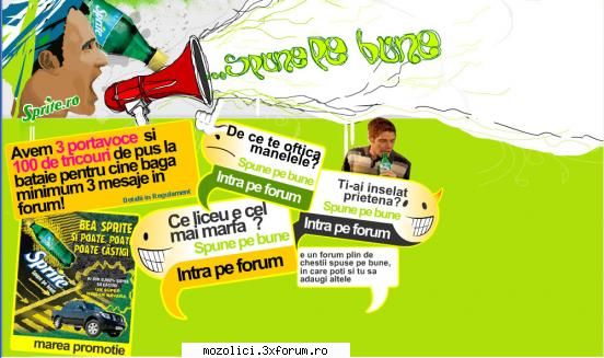 Sprite - spune pe bune - soRyn4u - DIrector WEb